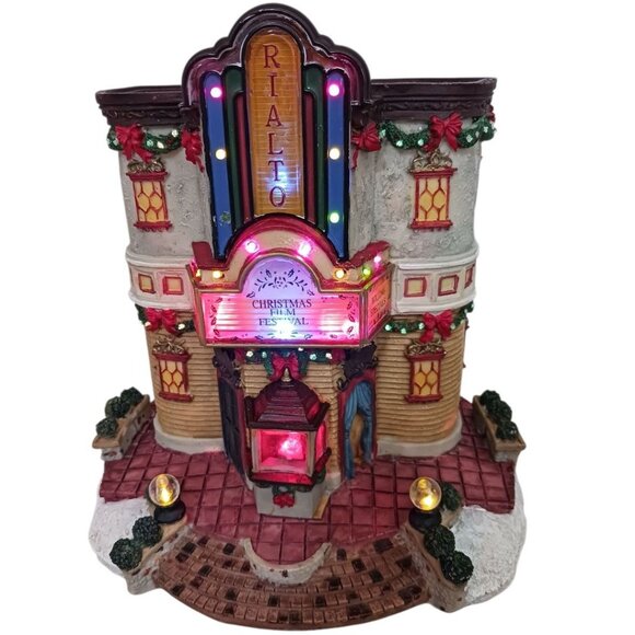 Vintage Fiber Optic Theater 50's Style c Christmas Decor Nostalgic 10.25 - Picture 2 of 16